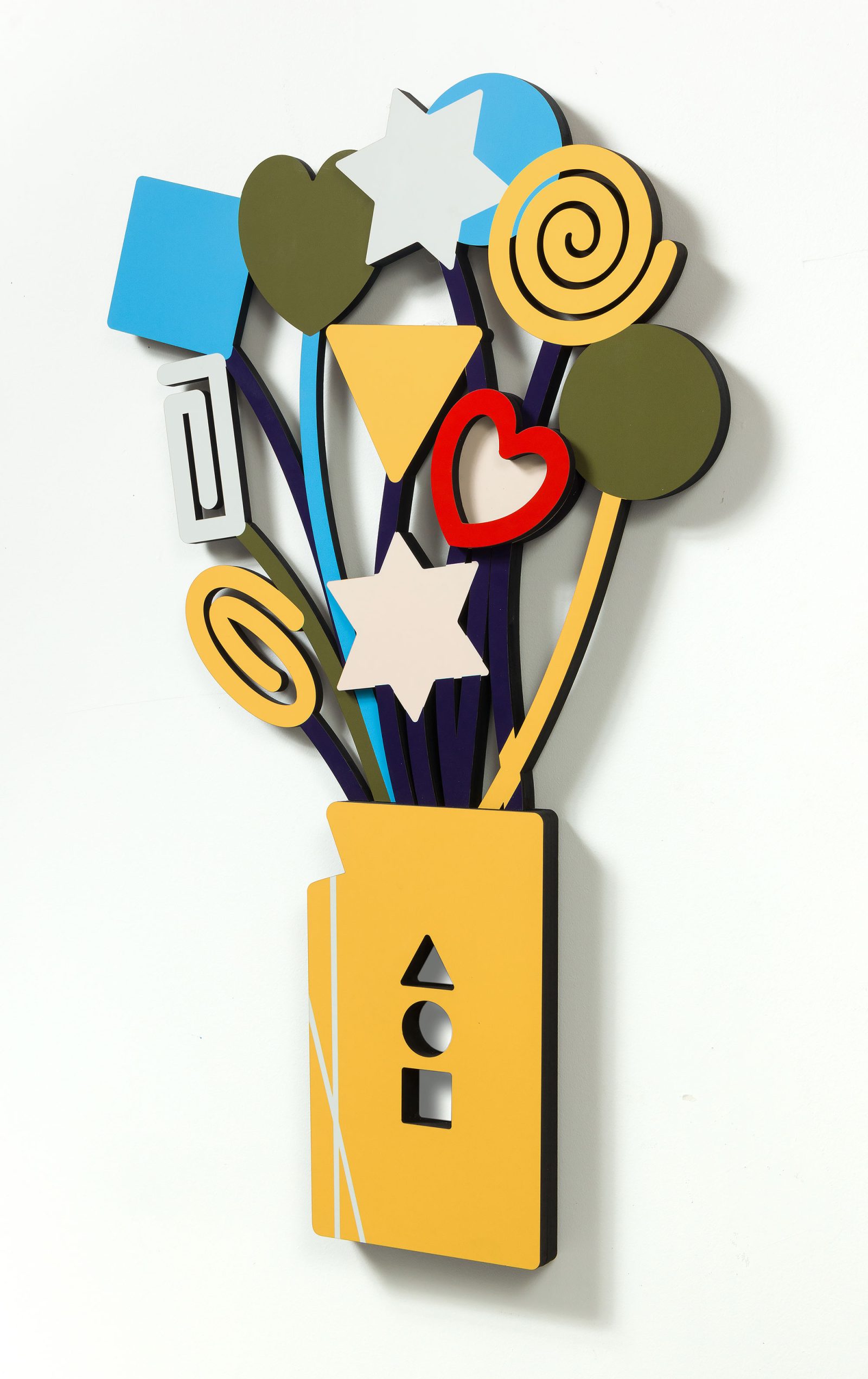 Big Hope Flowers - 3D Wall Sculpture