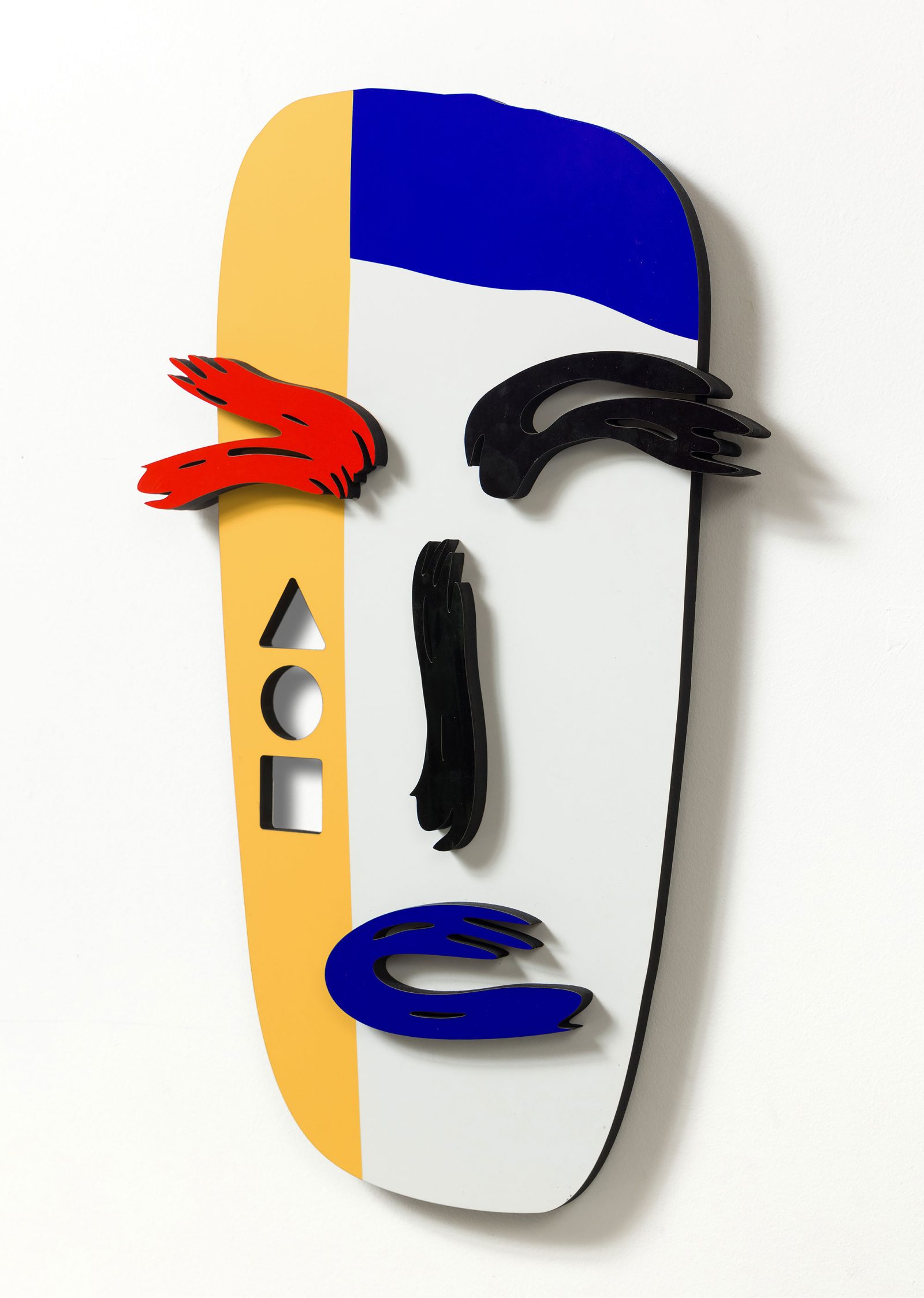 Totem Bauhaus - 3D Wall Sculpture