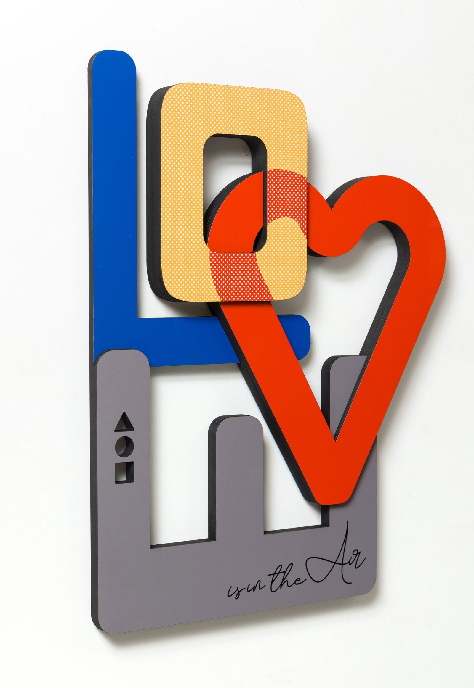 Love is in the Air - 3D Wall Sculpture - Image 2