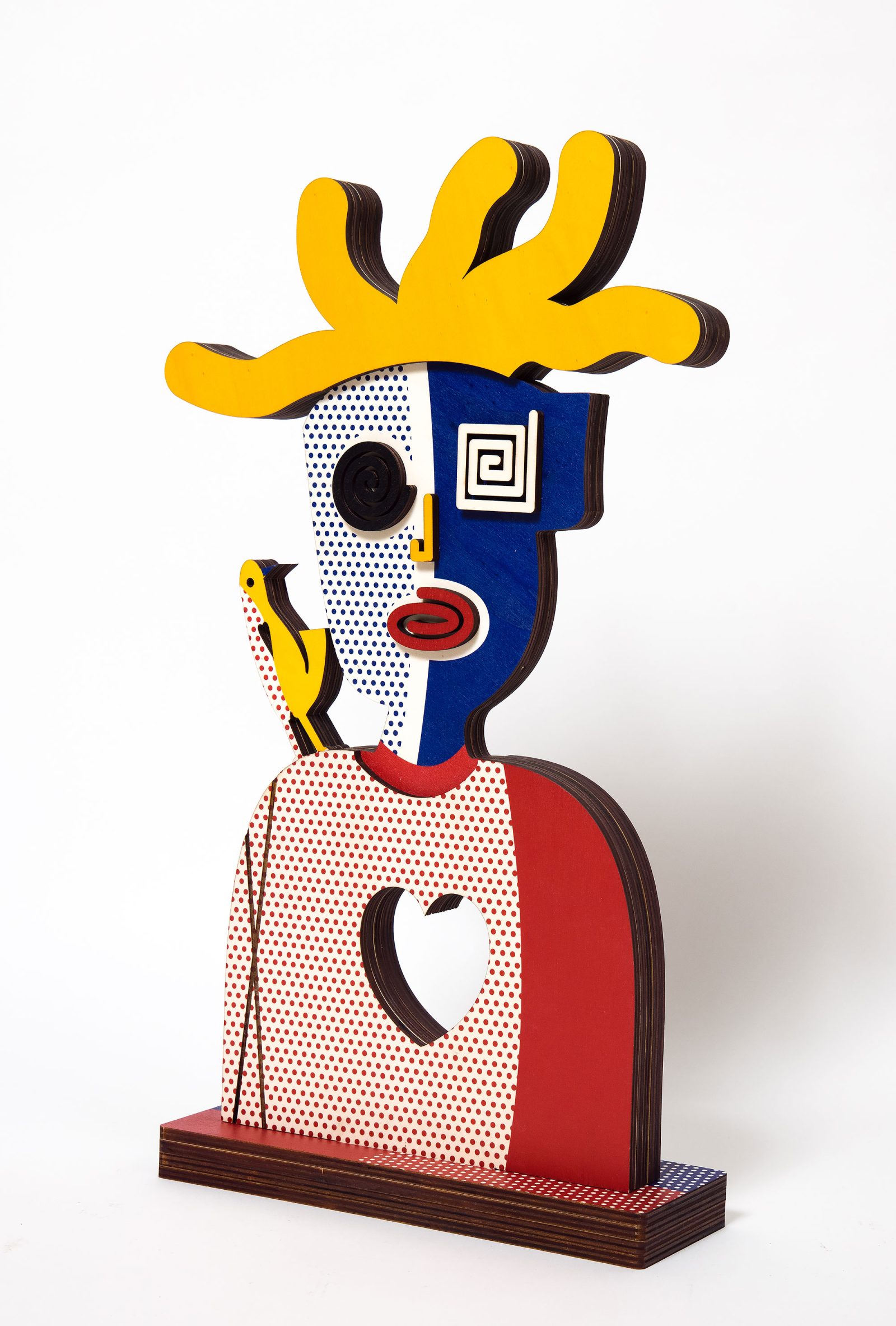 Red Punk -Sculpture - Image 3