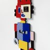King Robot- 3D wall sculpture