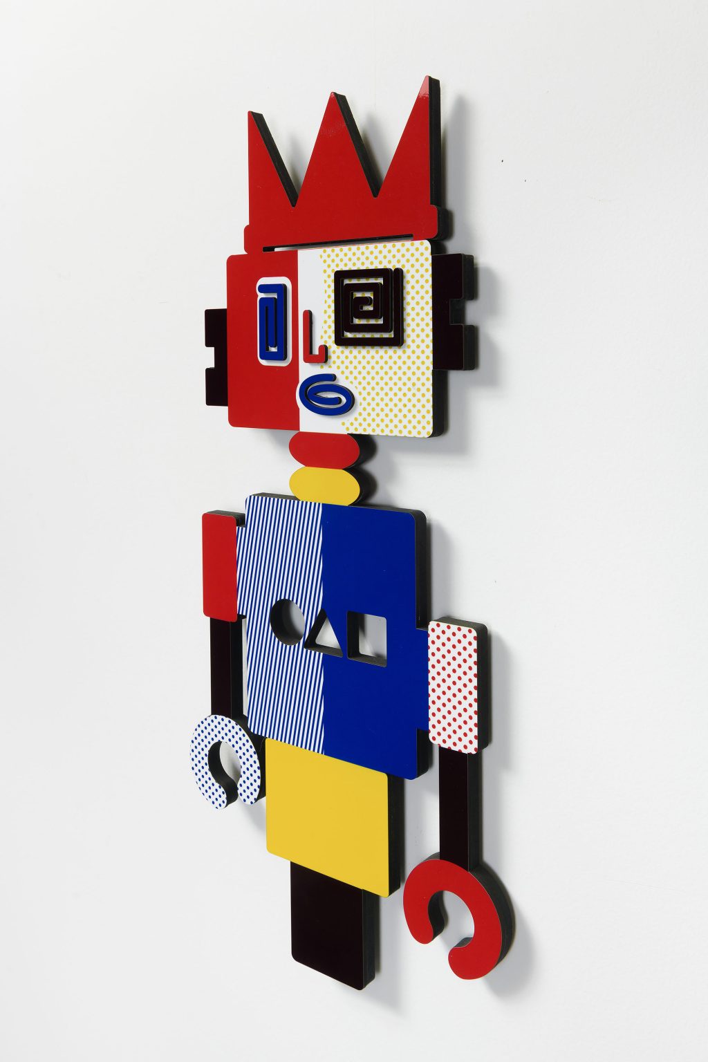 King Robot- 3D wall sculpture