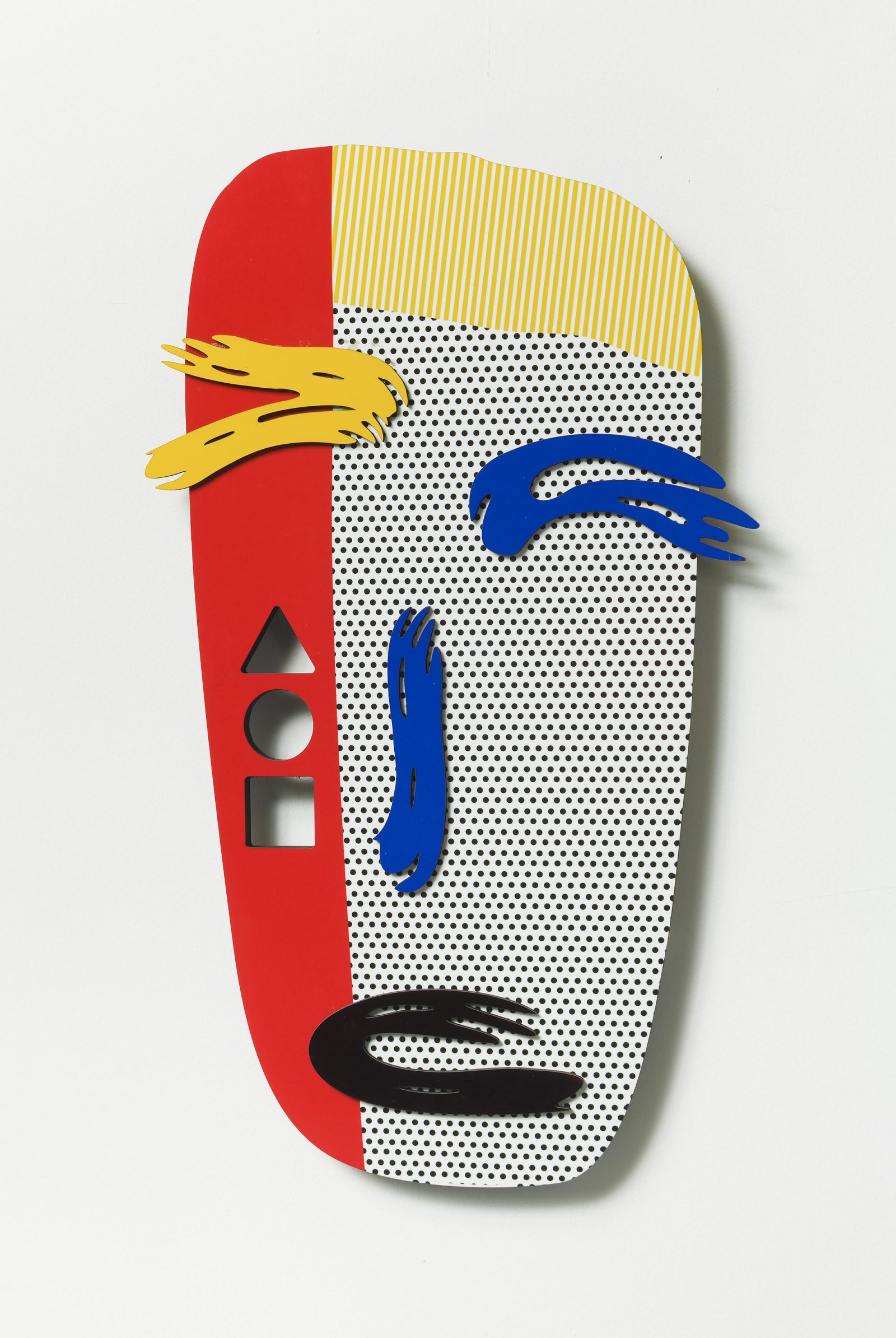 Totem Happy Red- 3D wall sculpture - Image 2