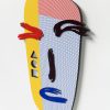 Totem Happy Yellow- 3D wall sculpture