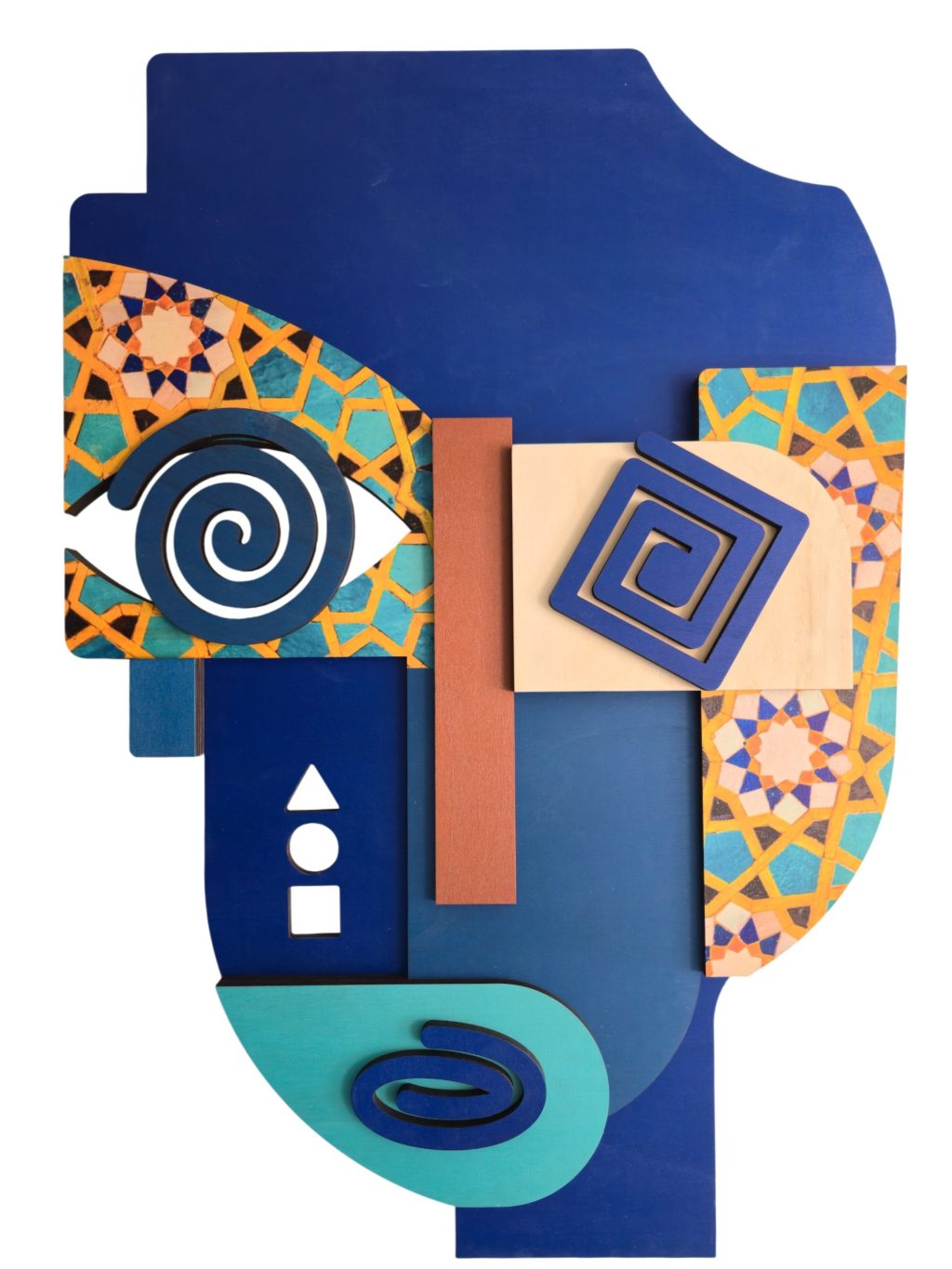 Queen of Sheba  1- 3D wall sculpture