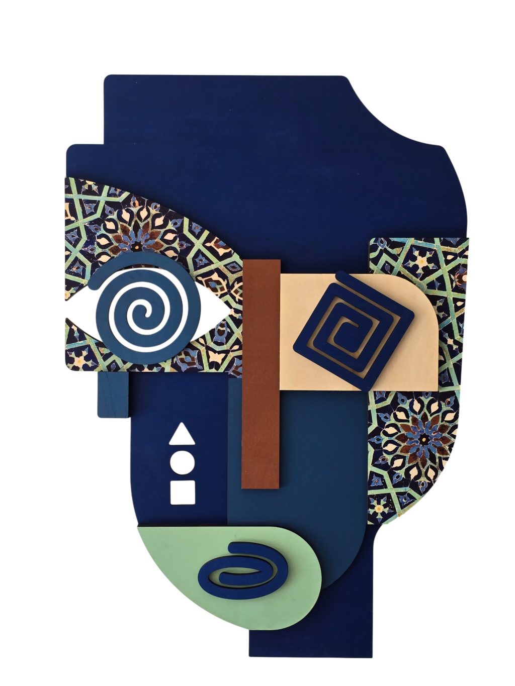 Queen of Sheba - 3D wall sculpture